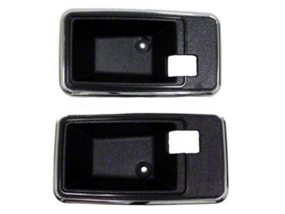 Corvette Door Handle Bezels, Inside, Painted Interior Colors, 1978-1982