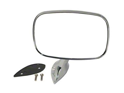 Door Mirror; Driver Side (68-74 Corvette C3)