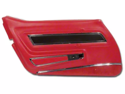 Corvette Door Panel, Deluxe, Right, 1977 (Sports Coupe)