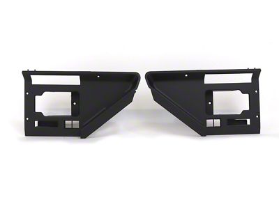 Door Panel Latch Bezels (84-85 Corvette C4 w/ Power Locks)
