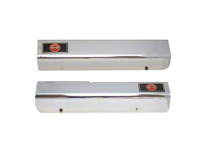 Door Sill Covers; Gold (84-96 Corvette C4)