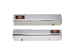 Door Sill Covers;Black (84-96 Corvette C4)