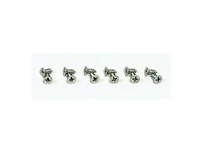 1963-1967 Corvette Door Window Seal Screws Outer