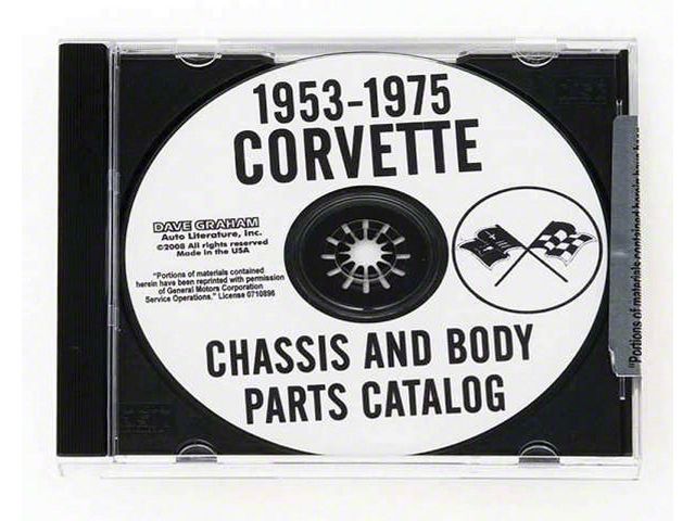 1956-1982 Corvette Factory Assembly Manual (CD-ROM)