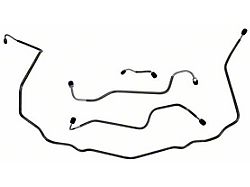 Front Brake Line Set; OE Steel (70-73 Corvette C3 w/ Manual Brakes)