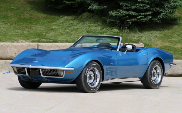 1972 chevrolet corvette c3 -Fotos und -Bildmaterial in hoher Auflösung