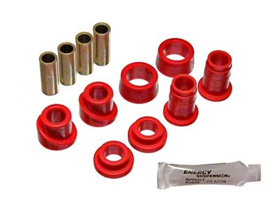 Front Sway Bar End Link Bushings; Red (88-96 Corvette C4)