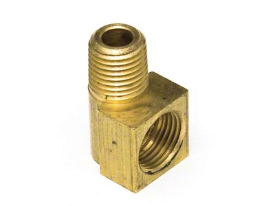 Corvette Fuel Pump Fitting, 90d Outlet, 1963-1966, 1970-1981