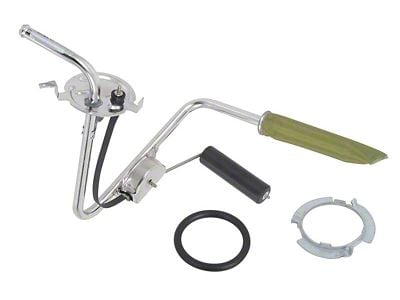 Fuel Tank Sending Unit with Single 3/8-Inch Outlet; Stainless Steel (68-74 Corvette C3)