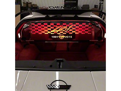 Corvette C4 Mirror Wind Noise Deflectors 1984-1996