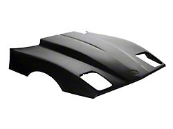 Hi-Rise Design Hood; Unpainted (1984 Corvette C4)