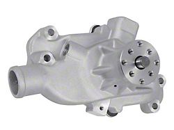 High Volume Short Water Pump; Natural (55-67 Small Block V8 Corvette C1 & C2)