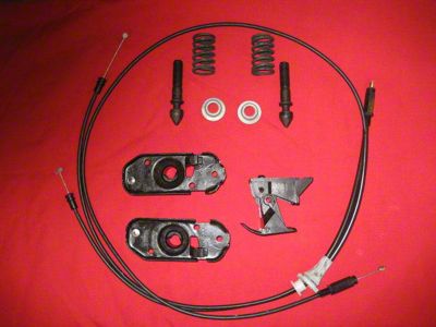 Corvette Hood Hardware Kit, 10-Piece, 1984-1996