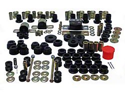 Hyper-Flex System Complete Bushing Kit; Black (63-82 Corvette C2 & C3)