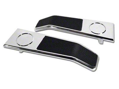 Inner Door Opening Handles with Emblem (68-77 Corvette C3)