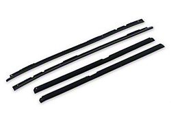 Inner and Outer Belt Weatherstrip Kit; Driver and Passenger Side (90-96 Corvette C4)