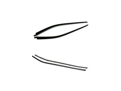 Inner and Outer Door Window Felt/Seal Sets (69-82 Corvette C3 Coupe)