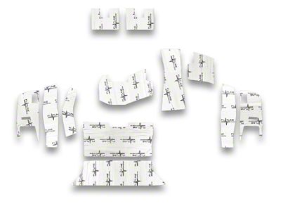 Insulation and Sound Dampening Kit; Cargo Area (84-96 Corvette C4 Coupe)