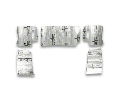 Insulation and Sound Dampening Kit; Convertible Top Well (61-62 Corvette C1 Convertible)