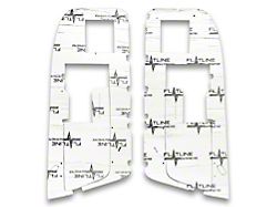 Insulation and Sound Dampening Kit; Door (84-96 Corvette C4)