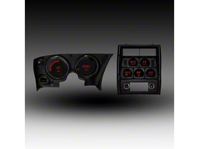 Corvette - LED Digital Replacement Gauge Cluster, 1968-1977