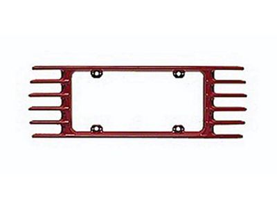 Corvette License Plate Frame, Altec Phantom, Painted Factory Colors, 1991-1996