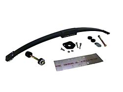 Low Arch Composite Rear Spring with Bolts; 400 lb. Spring Rate (63-77 Corvette C2 & C3)