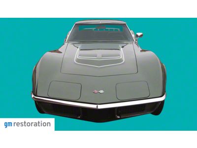LT-1 Hood Stencil Kit (1970 Corvette C3)
