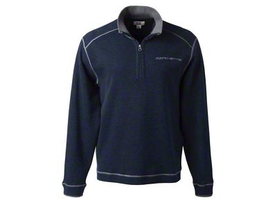 Corvette Men's C7 Half Zip Fleece