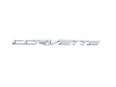 Corvette Metal Sign C7 Corvette Script 32 X 3
