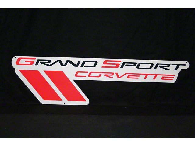 Corvette Metal Sign, Grand Sport, C6