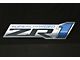 Corvette Metal Sign ZR1 Supercharged Logo C6