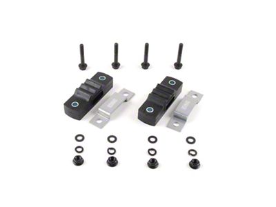 Muffler Rubber Mount Insulator Hangers and Fasteners (84-96 Corvette C4)