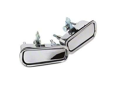 Driver Series Outer Door Handle Assemblies with Gaskets (69-82 Corvette C3)