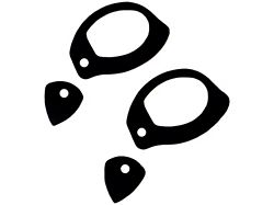 Outside Door Handle Gasket Set, 1964 Late-1967 