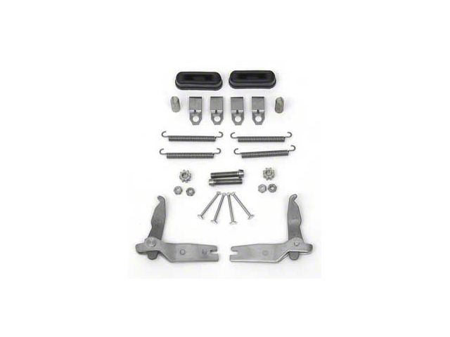 Corvette Parking Brake Rebuild Kit, Stainless Steel, 1984-1987