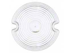Parking Light Lens; Clear (53-62 Corvette C1)