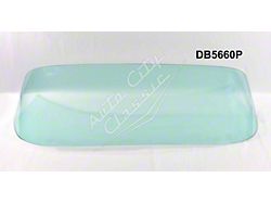 Plexi Rear Back Window; Green Tint (56-60 Corvette C1 Convertible w/ Removable Hardtop)