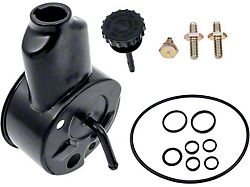 Power Steering Reservoir; Black (64-66 Small Block V8 Corvette C2)