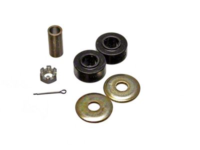 Rack and Pinion Bushing Set; Black (63-82 Corvette C2 & C3)