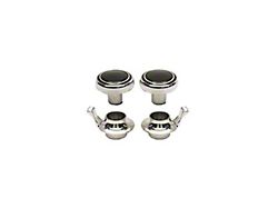Radio Knob Set; 4-Pieces (68-69 Corvette C3)
