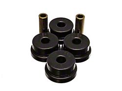 Rear Differential Carrier Bushings; Black (84-96 Corvette C4)