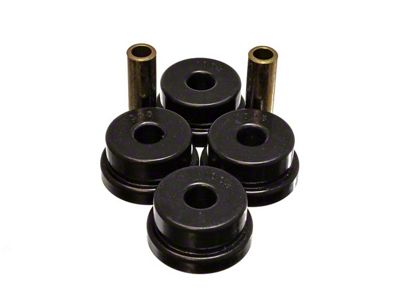 Rear Differential Carrier Bushings; Black (84-96 Corvette C4)