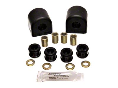 Rear Sway Bar Bushings; 19mm; Black (84-96 Corvette C4)