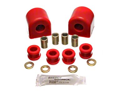 Rear Sway Bar Bushings; 19mm; Red (84-96 Corvette C4)