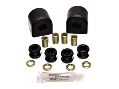 Rear Sway Bar Bushings; 22mm; Black (84-96 Corvette C4)