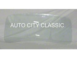 Rear Window; Clear (68-72 Corvette C3 Coupe)