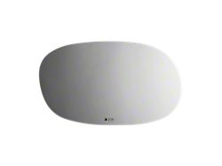 Redi-Cuts Drop Fit Side View Mirror Glass; Passenger Side (68-77 Corvette C3 w/ Manual Mirrors)