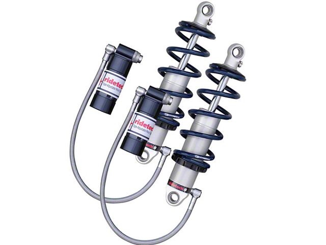 Corvette Ridetech TQ Series Rear CoilOvers, Use W/Strong Arms, Includes Springs, Sold As Pair, 1963-1967