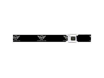 Corvette Seat Belt Belts, C5 Logo